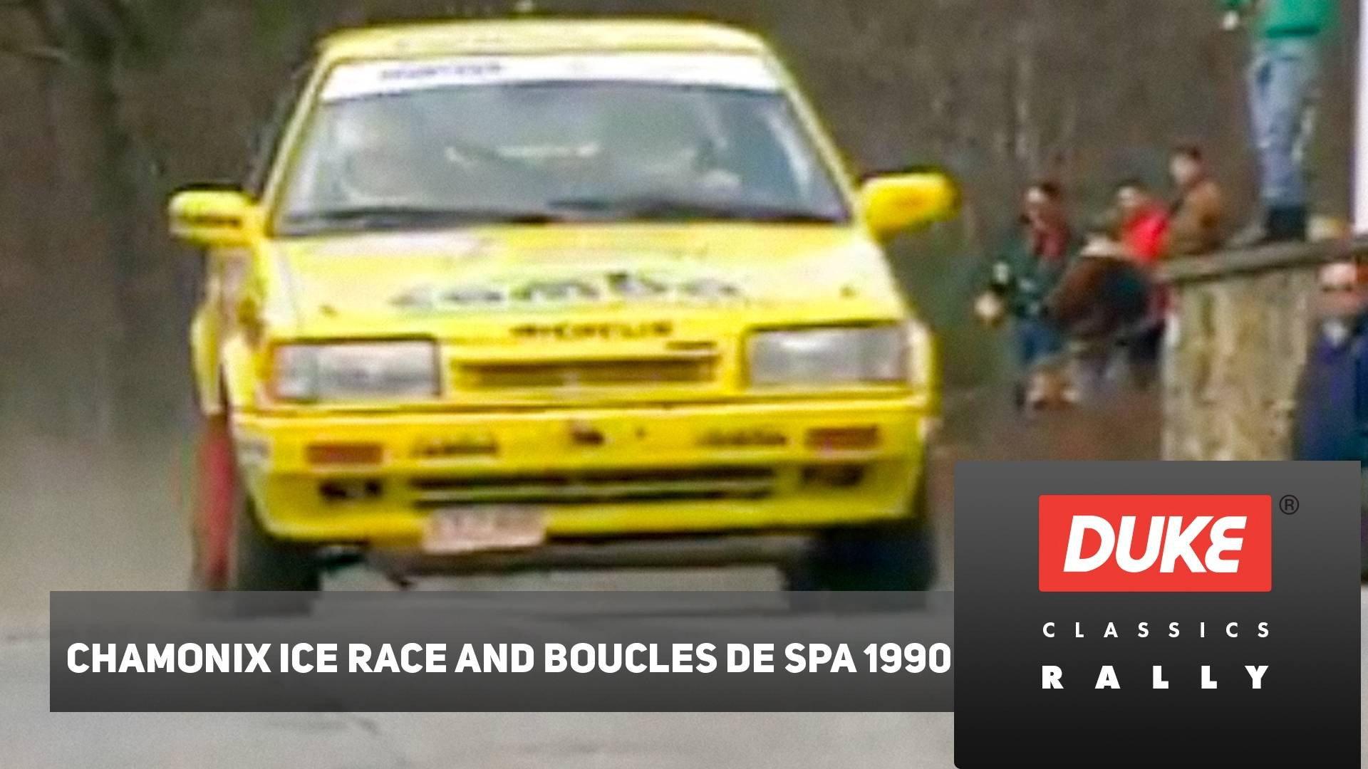 Grand Prix de Chamonix & Boucles de Spa Rally 1990 1990 movie scene