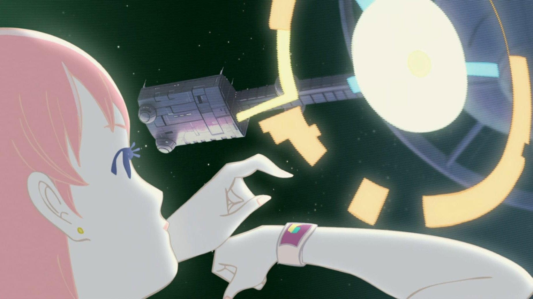 A Flying City Plan 2005 movie scene