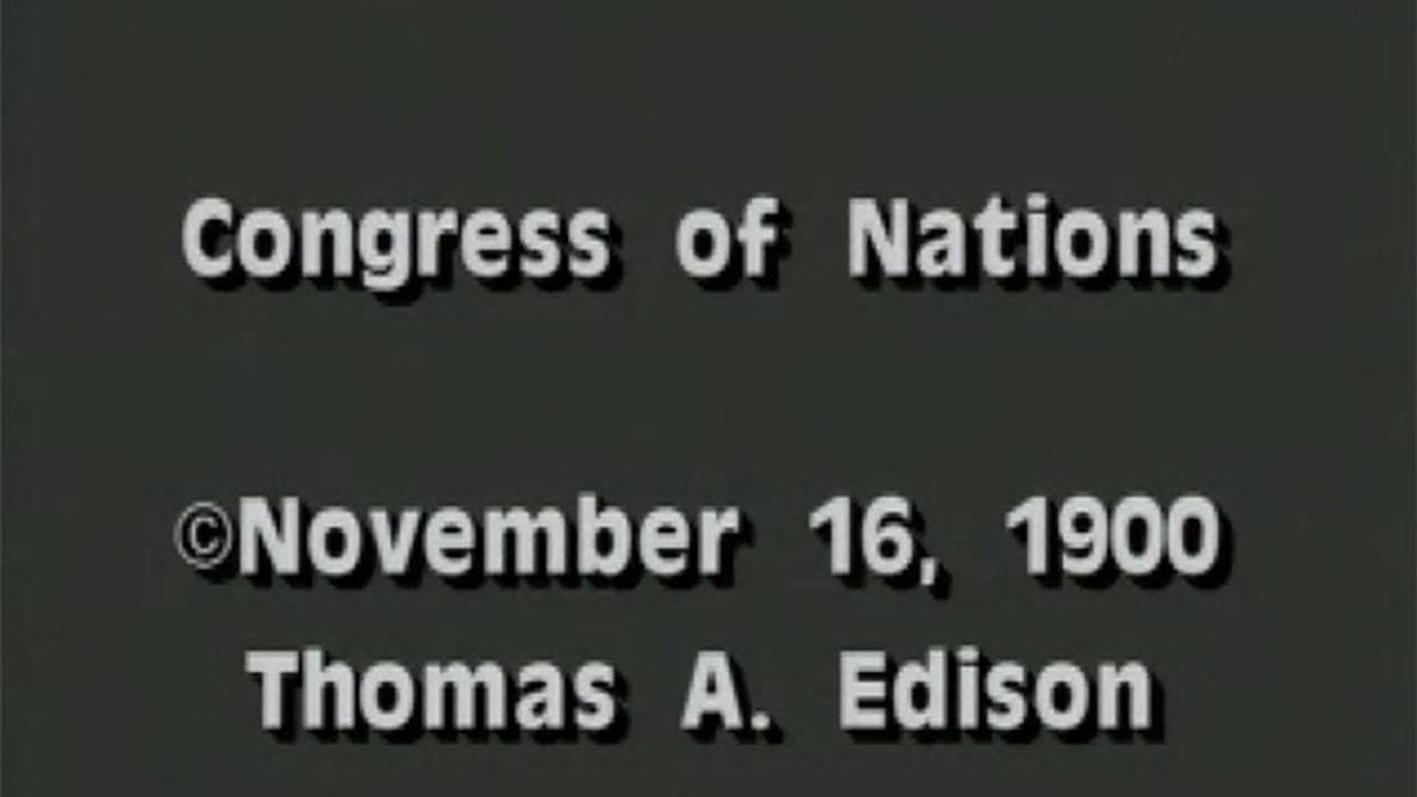 The Congress of Nations 1900 movie scene