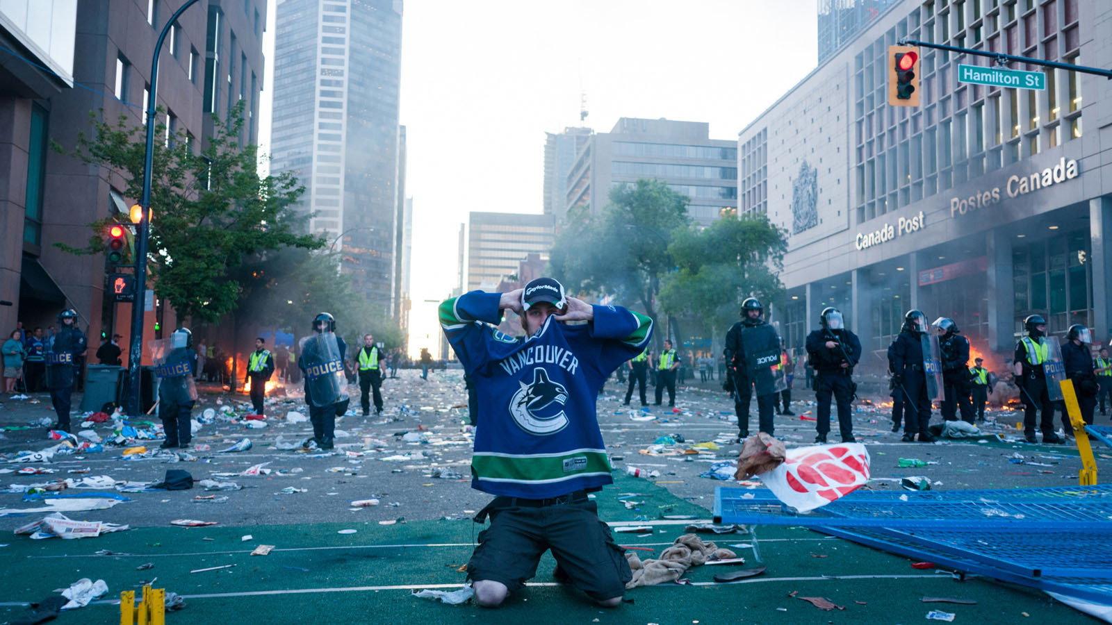 I'm Just Here for the Riot 2023 movie scene