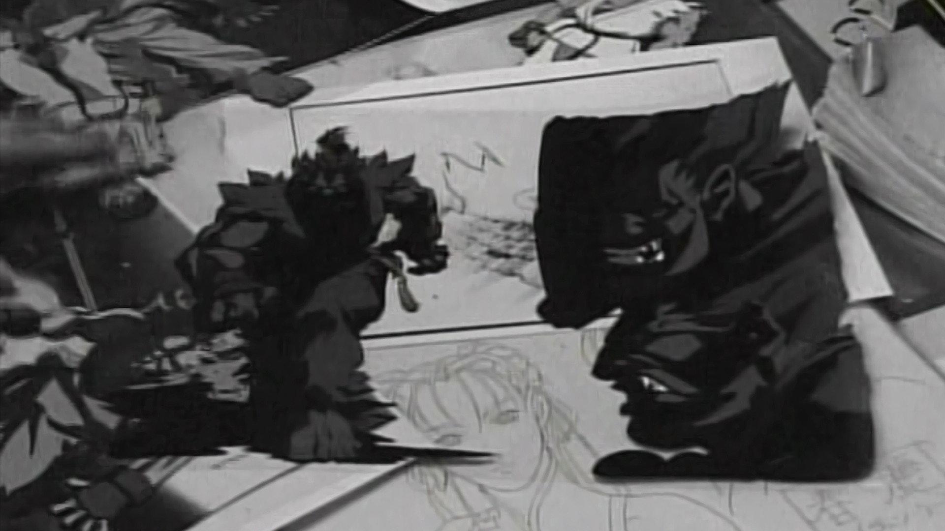 The Making of Street Fighter ZERO the Animation 1999 movie scene