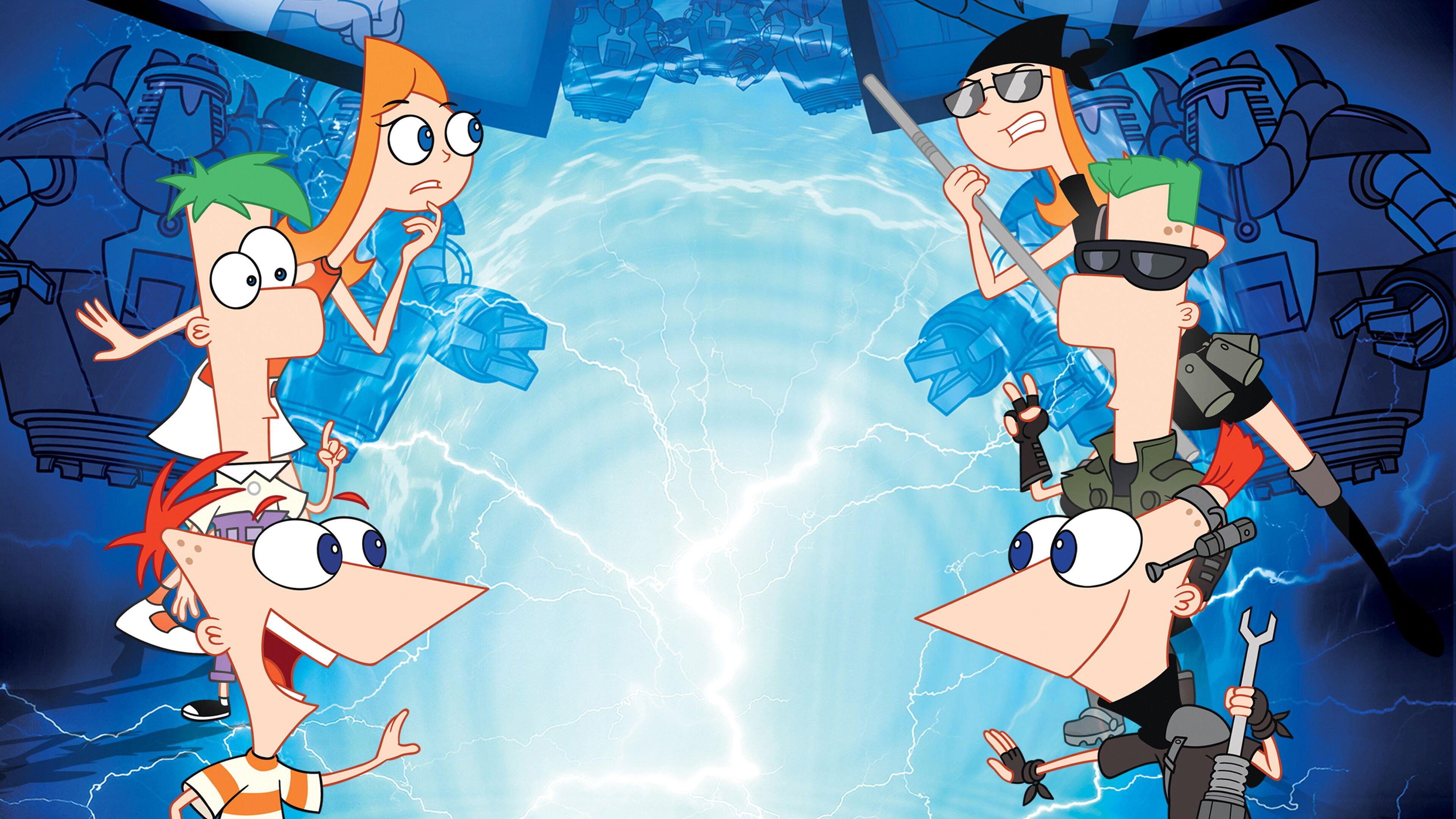 Phineas and Ferb The Movie: Across the 2nd Dimension 2011 movie scene