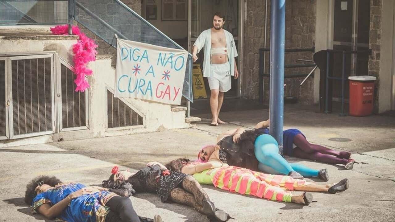 The Walking Gay 2018 movie scene