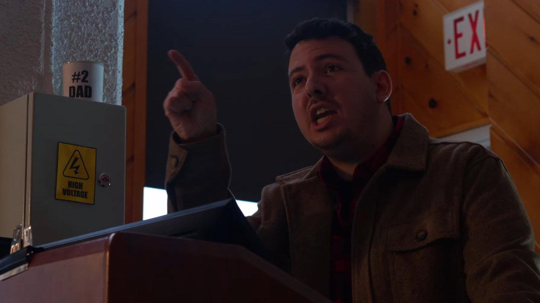 The Substitute 2025 movie scene
