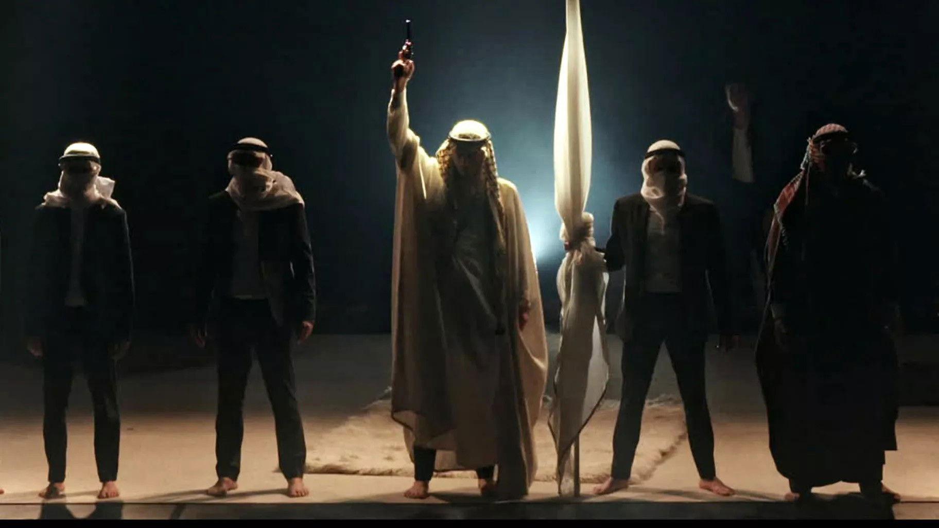 Lawrence d'Arabie 2023 movie scene
