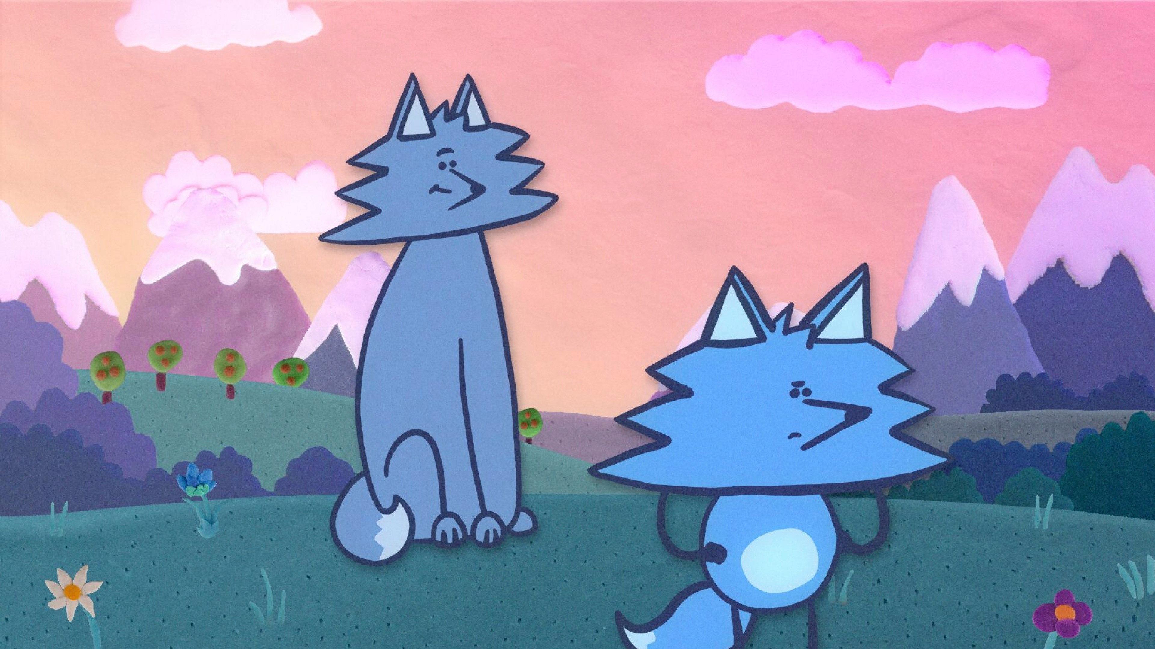 The Hungry Little Wolf 2019 movie scene