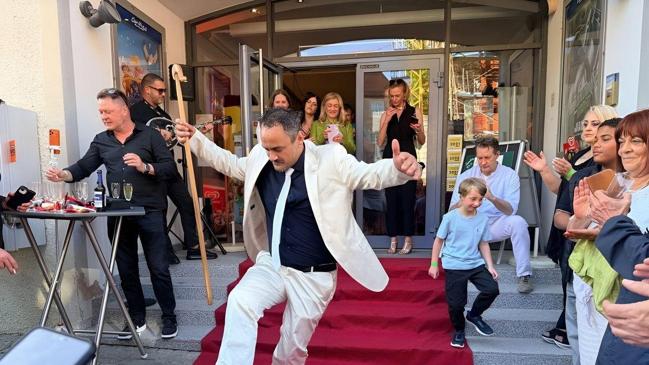 A Greek in the Black Forest 2026 movie scene