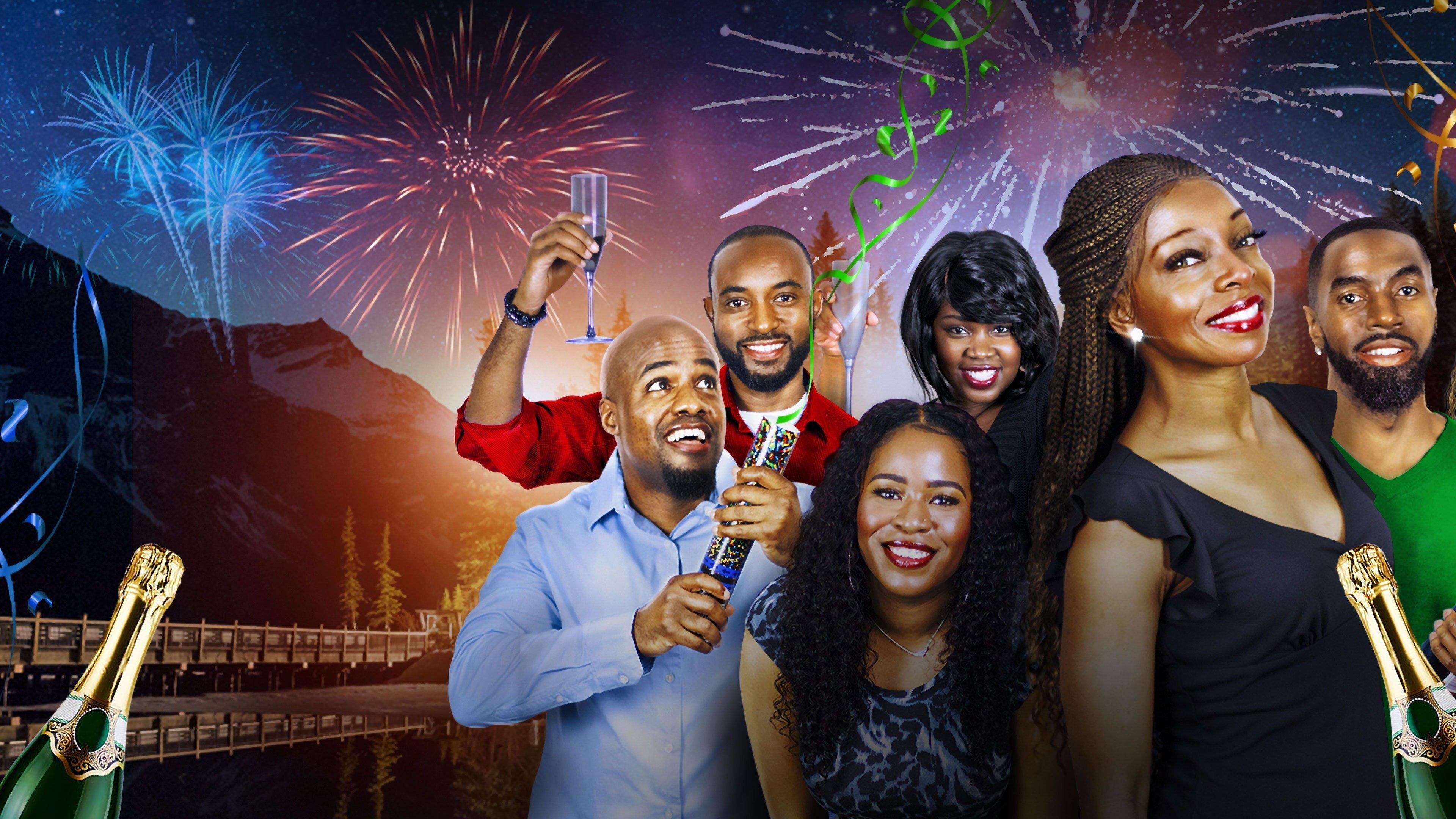 A Very Merry New Year 2021 movie scene