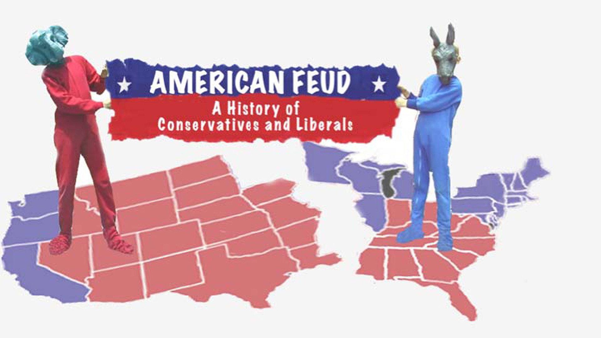 American Feud: A History of Conservatives and Liberals 2008 movie scene