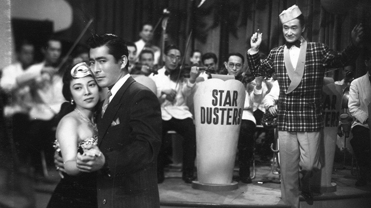 The Last Embrace 1953 movie scene