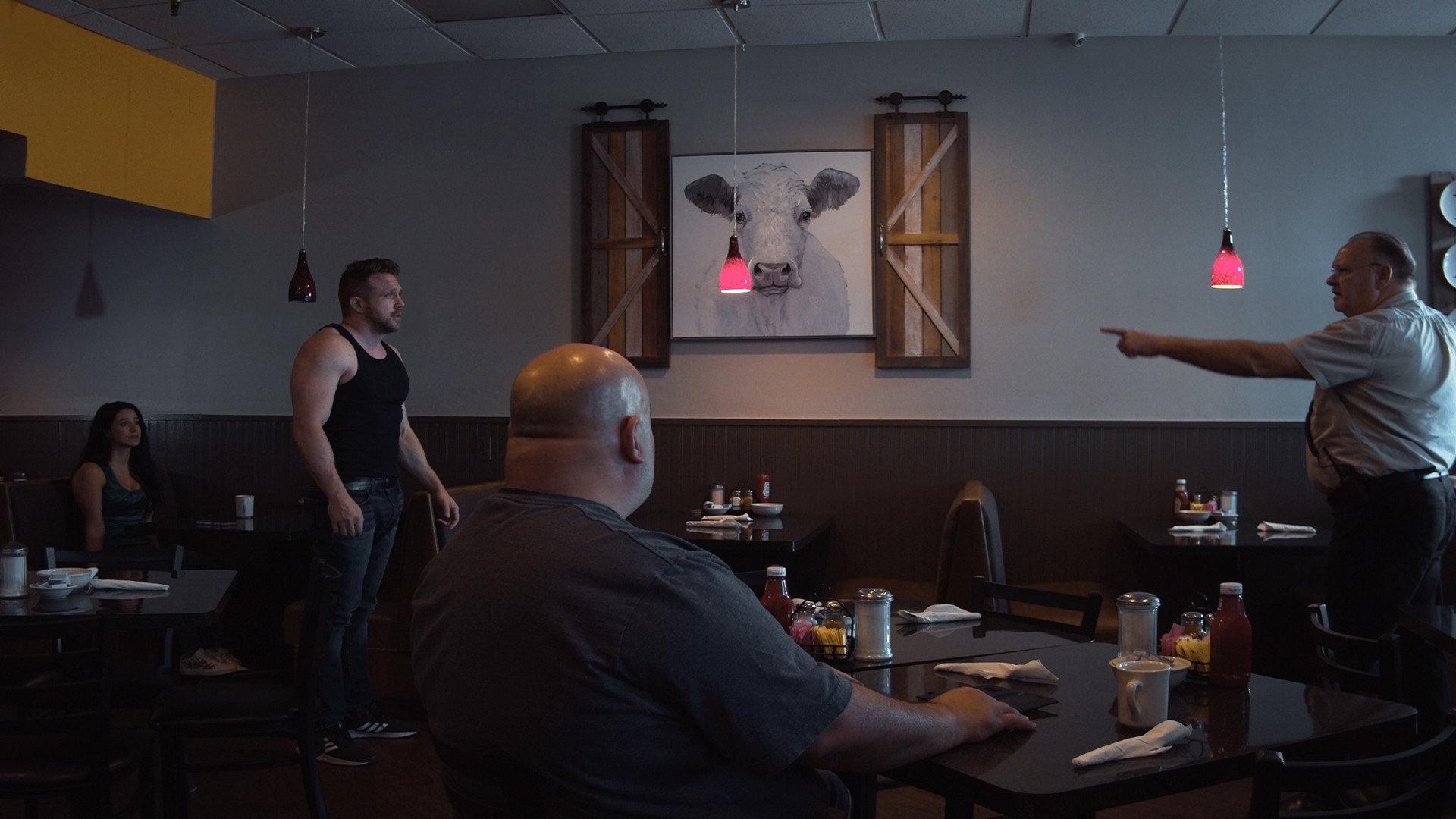 The Connection 2021 movie scene