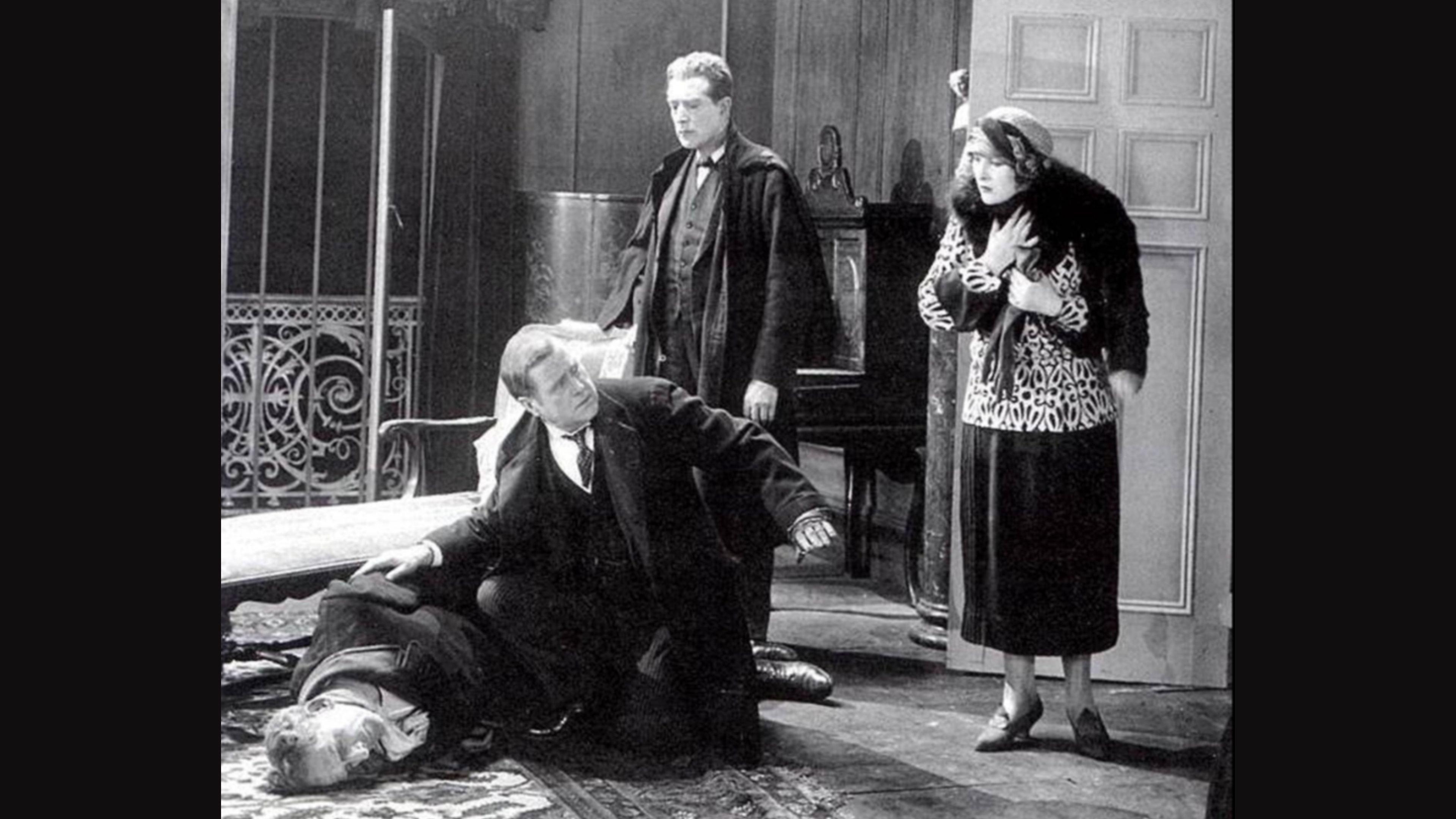 The Sign of Four 1923 movie scene