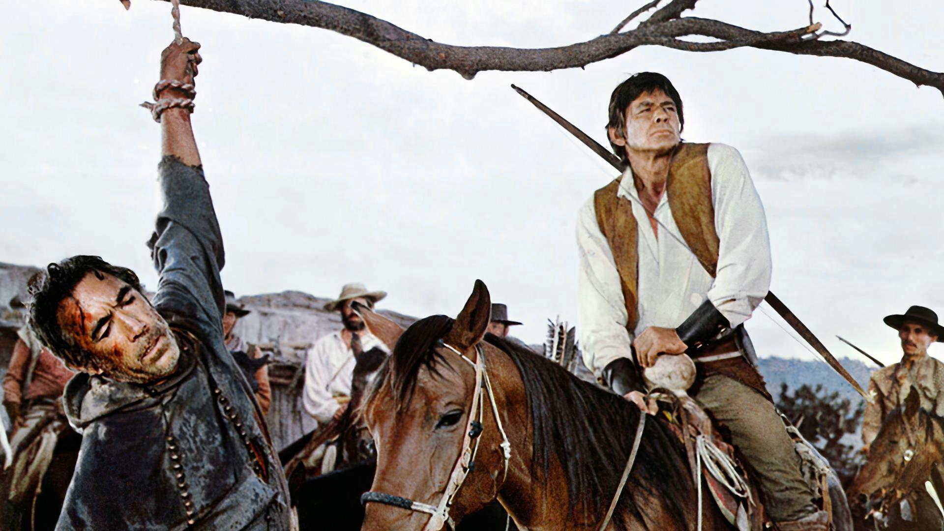 Guns for San Sebastian 1967 movie scene