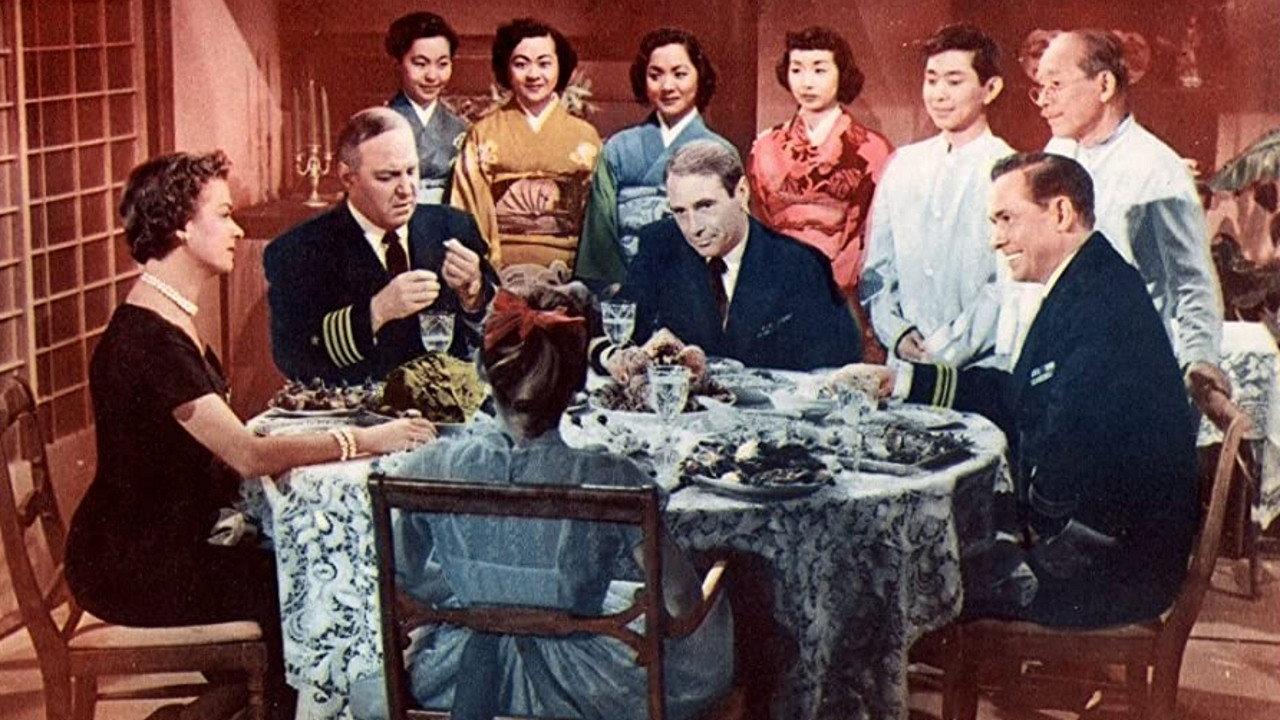 Navy Wife 1956 movie scene
