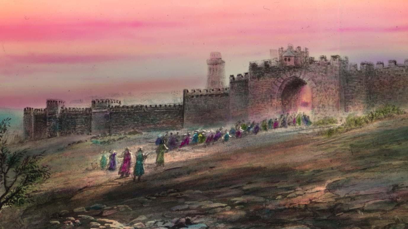 Soldiers of the Cross 1900 movie scene