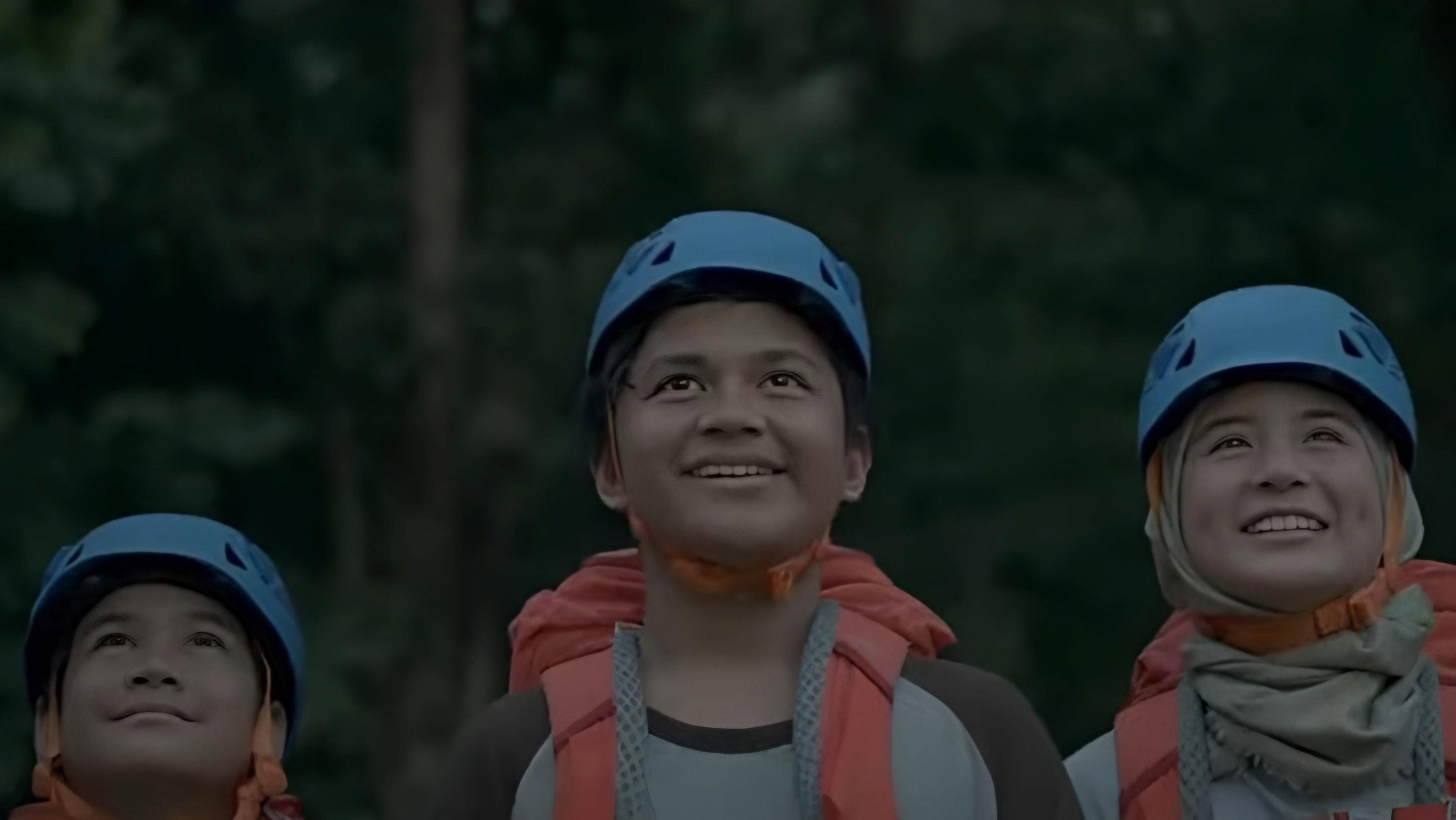 The Adventure of Little Ghost Hunter 2024 movie scene