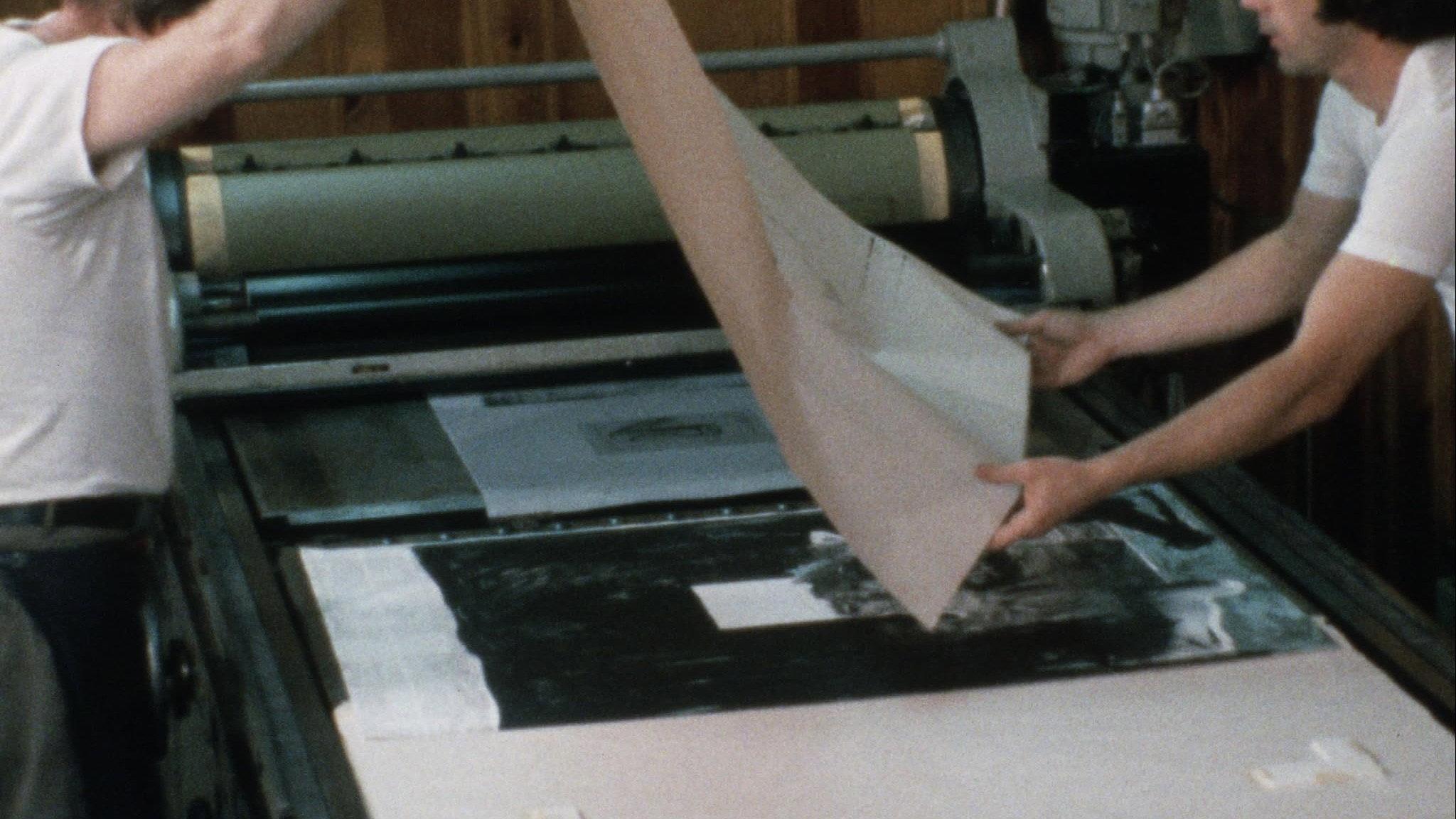 Jasper Johns: Decoy 1973 movie scene