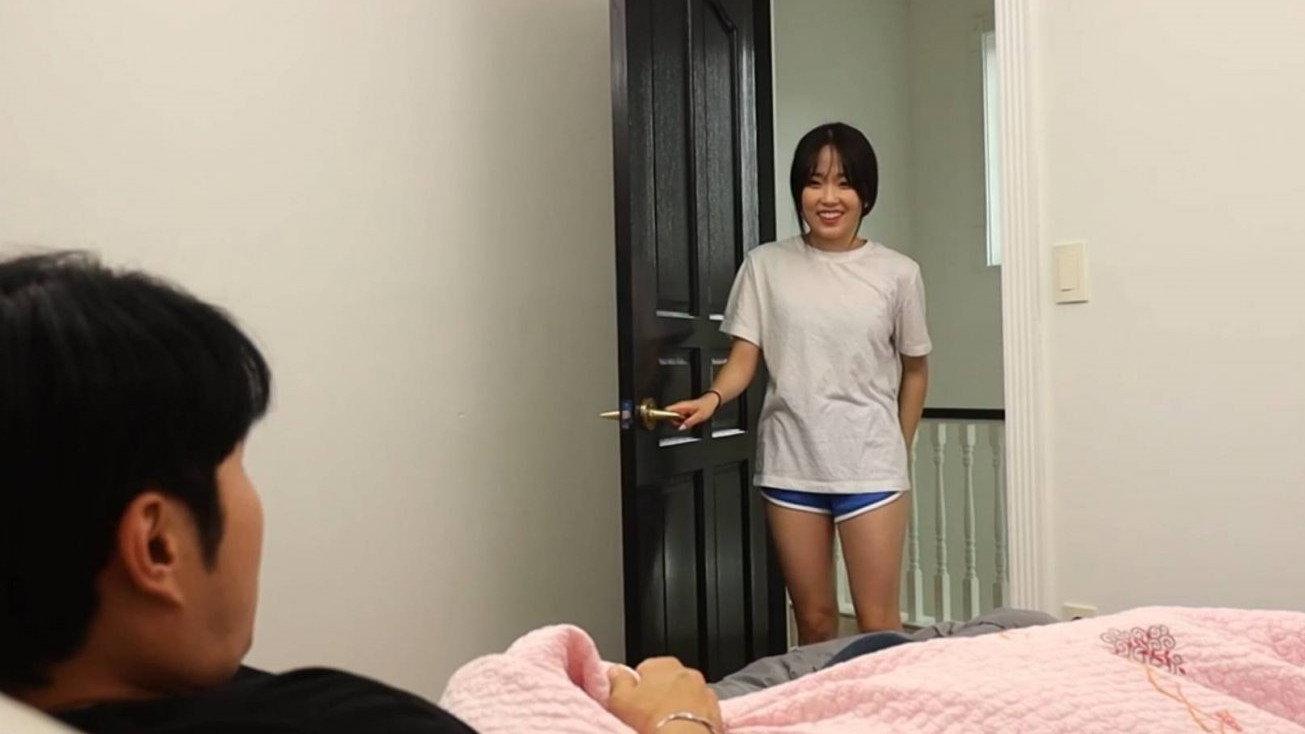 Girl Upstairs Who Likes Big Things 2023 movie scene