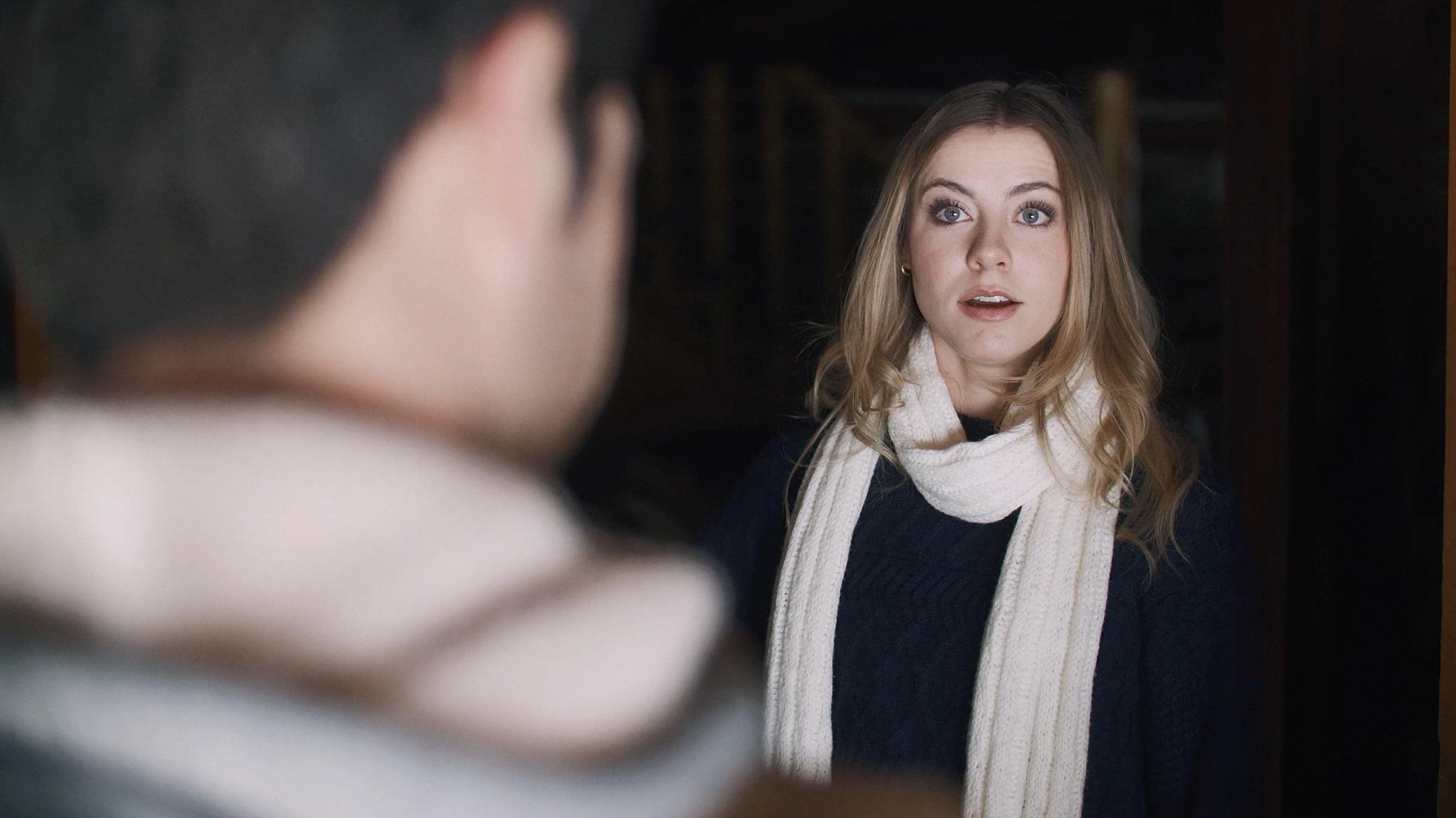 The Christmas Ticket 2025 movie scene