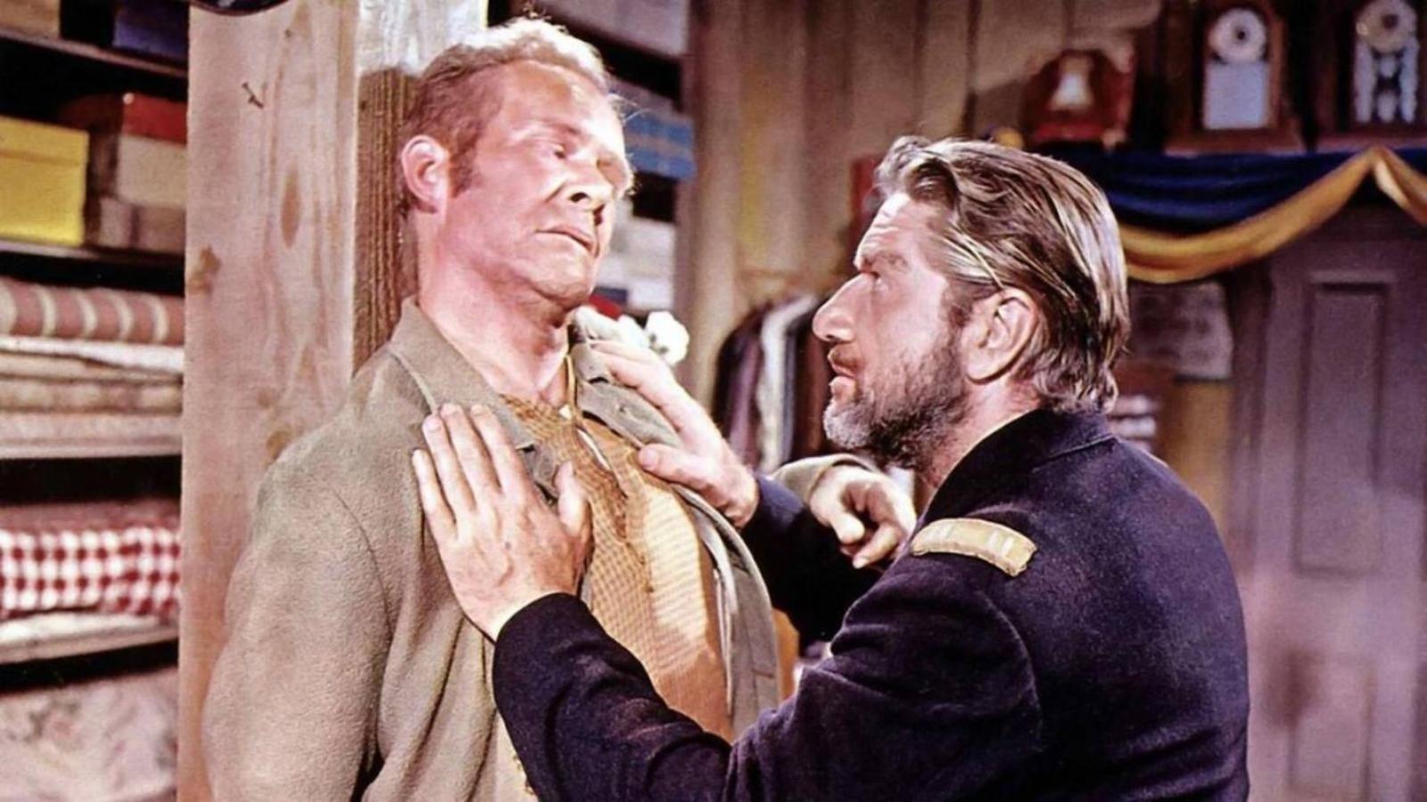 A Thunder of Drums 1961 movie scene