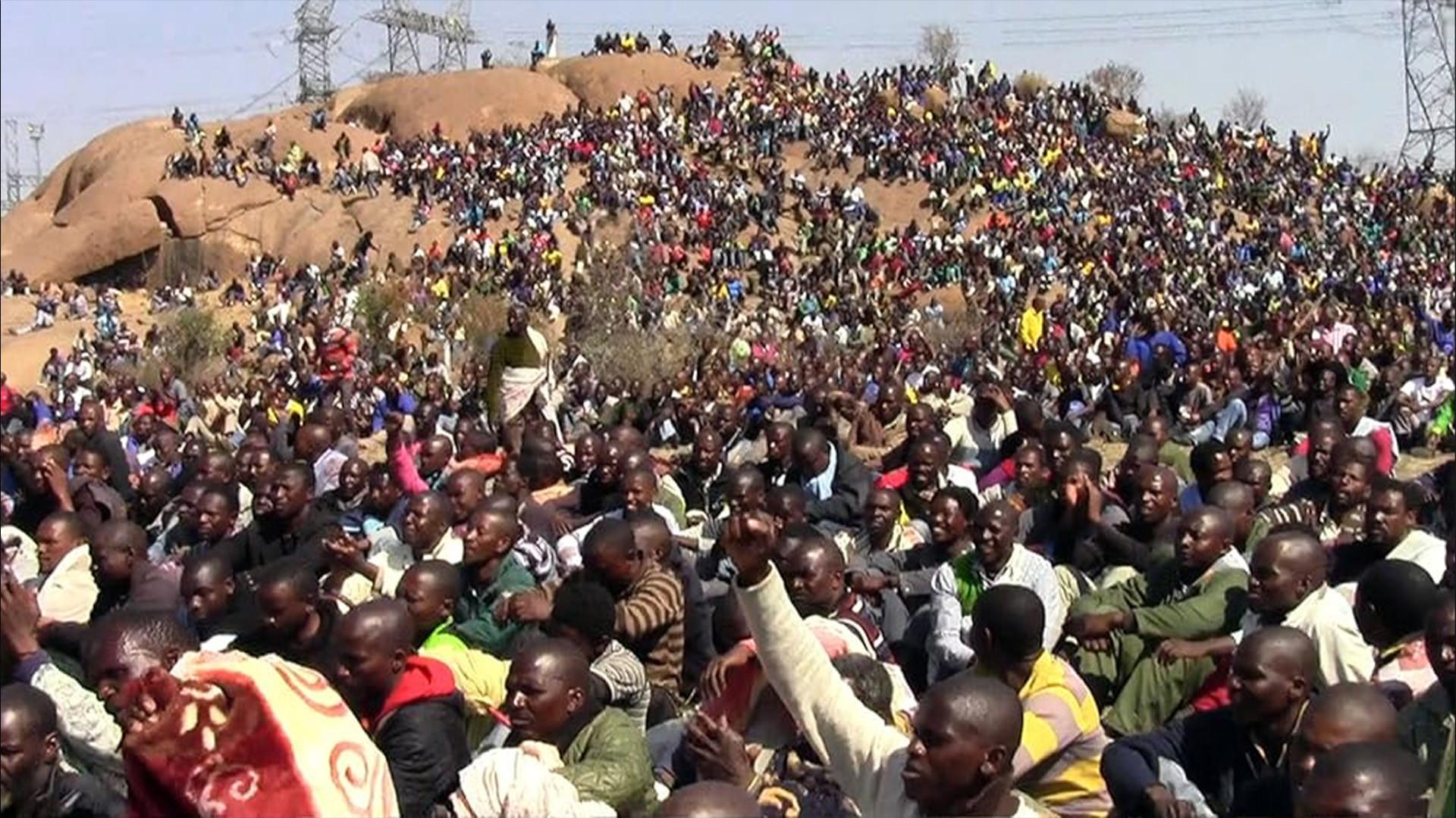 Miners Shot Down 2014 movie scene