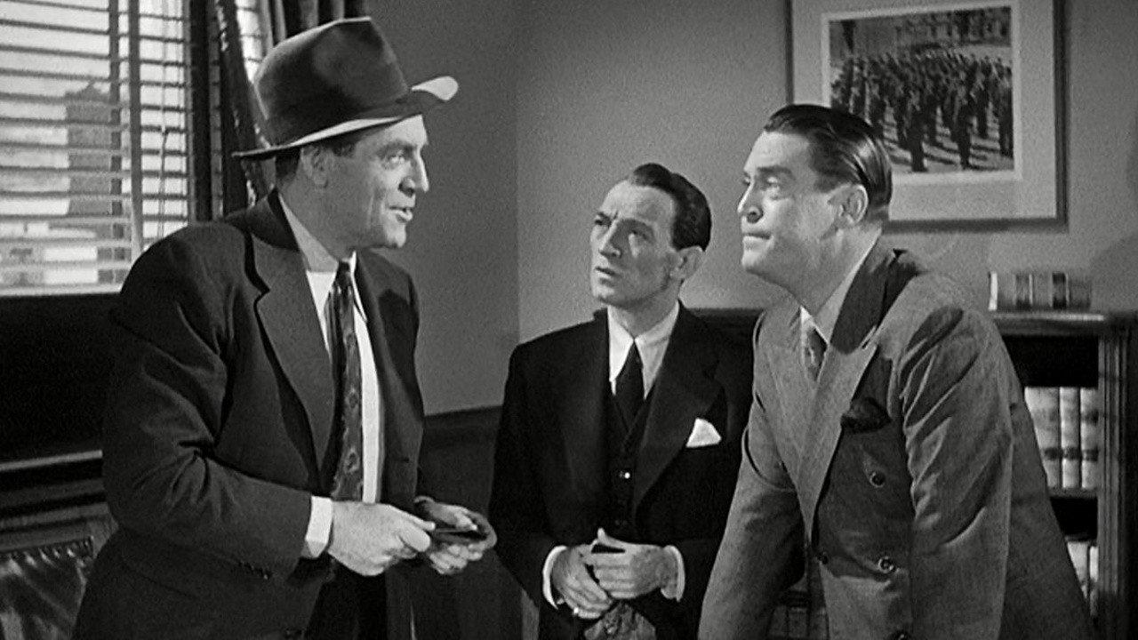 One Mysterious Night 1944 movie scene
