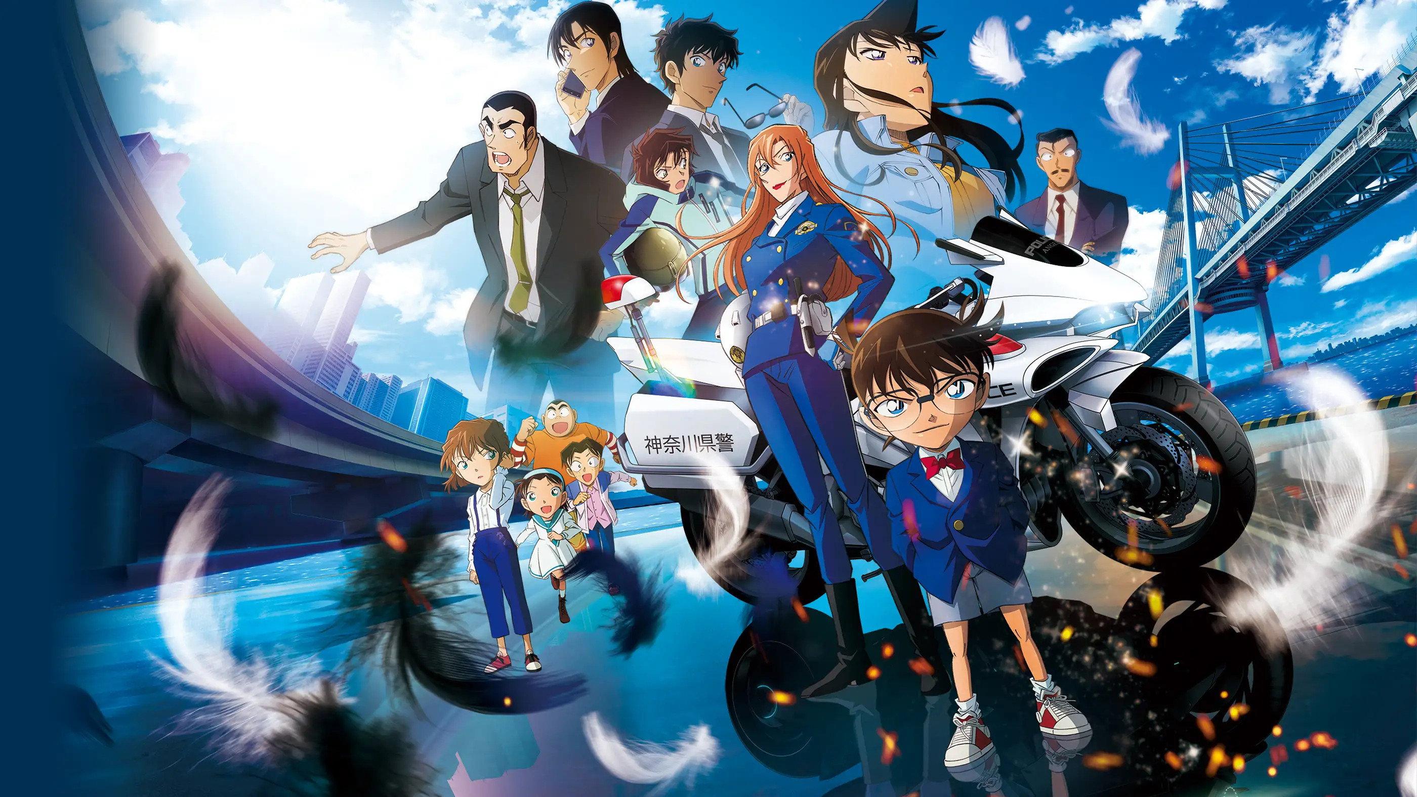 Detective Conan: Fallen Angel of the Highway 2026 movie scene