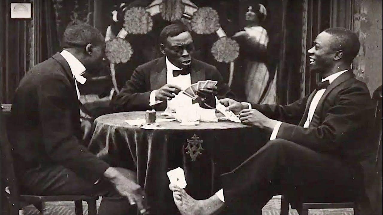 A Fool and His Money 1912 movie scene
