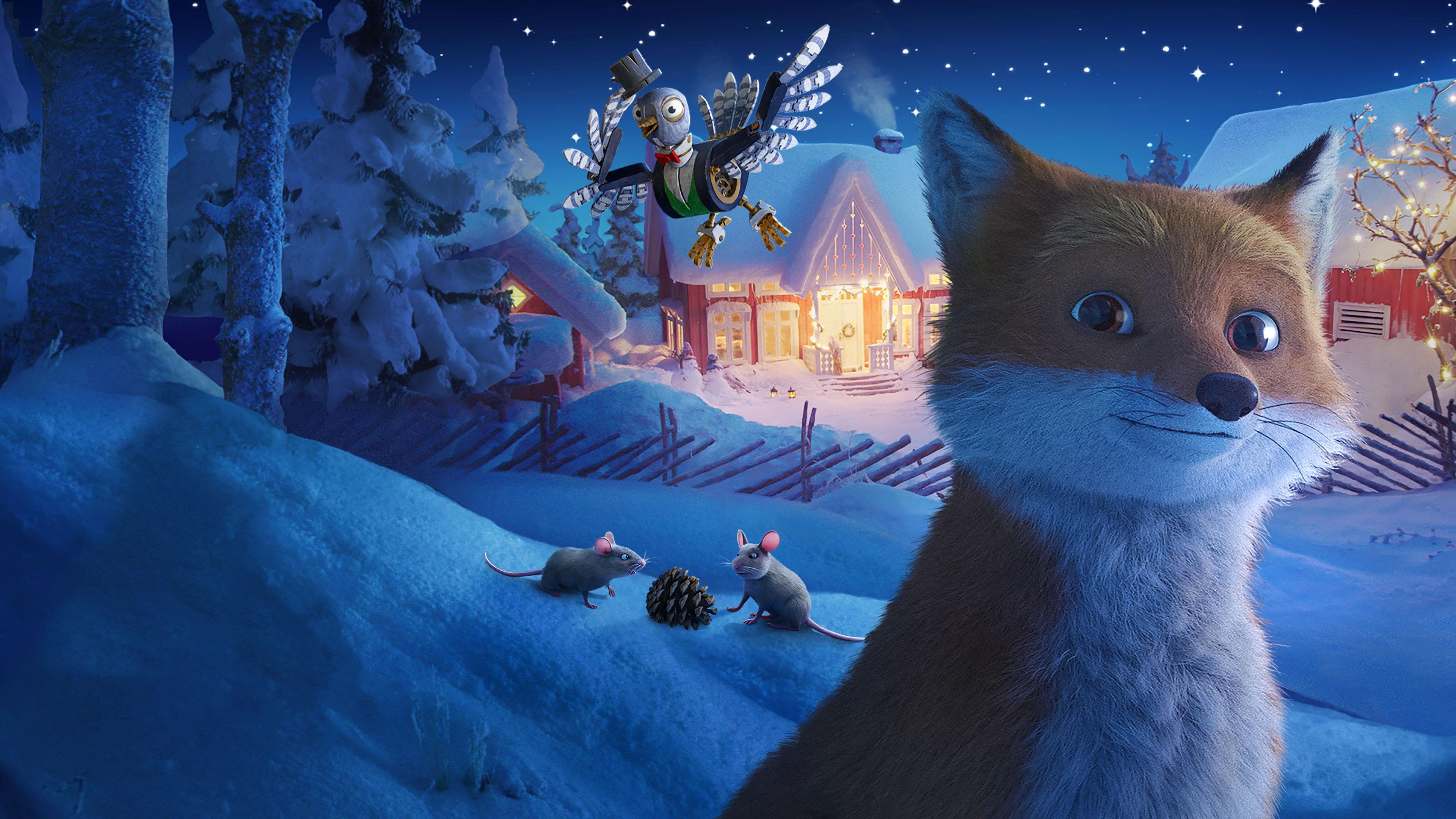 Astrid Lindgren's Christmas 2024 movie scene