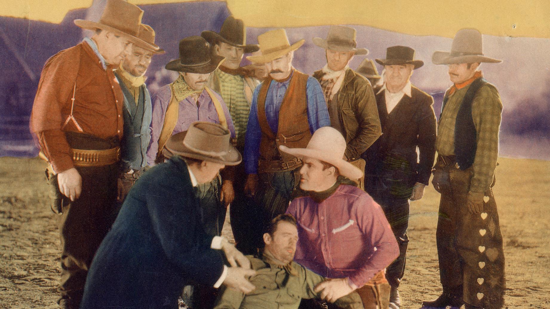 Lawless Riders 1935 movie scene