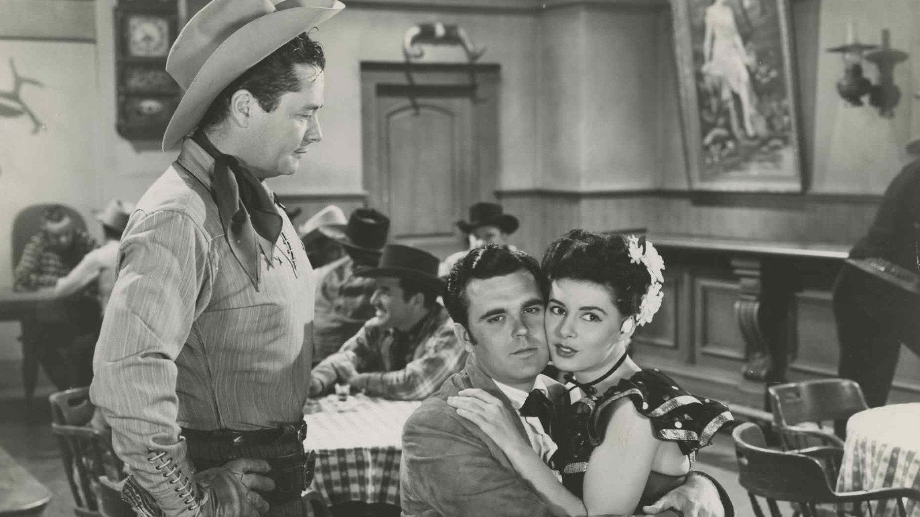 Hot Lead 1951 movie scene