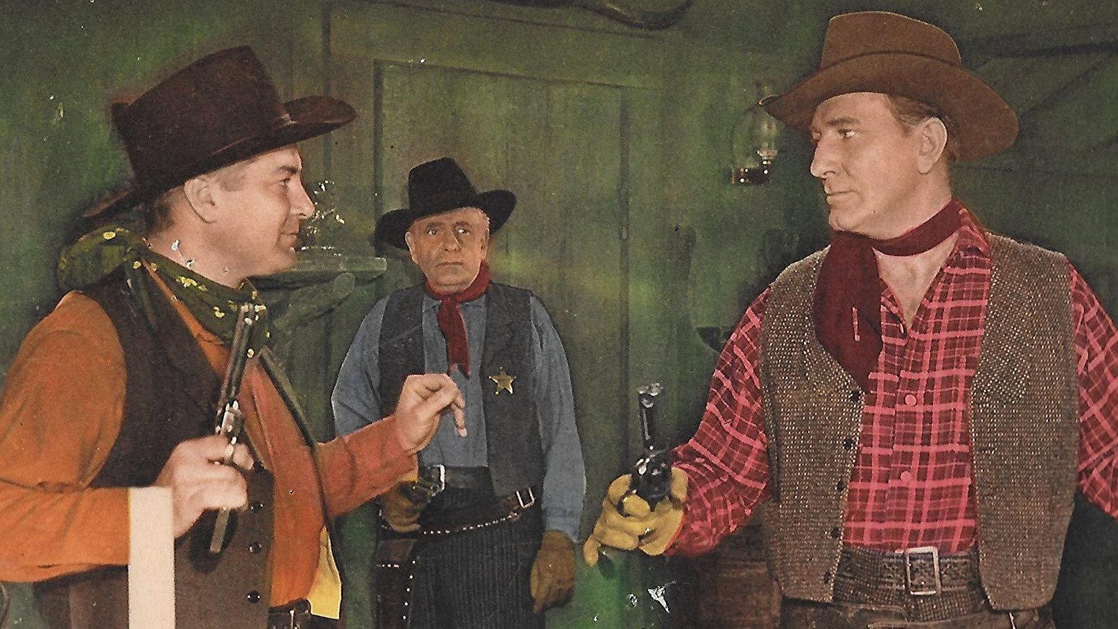 Lone Texas Ranger 1945 movie scene