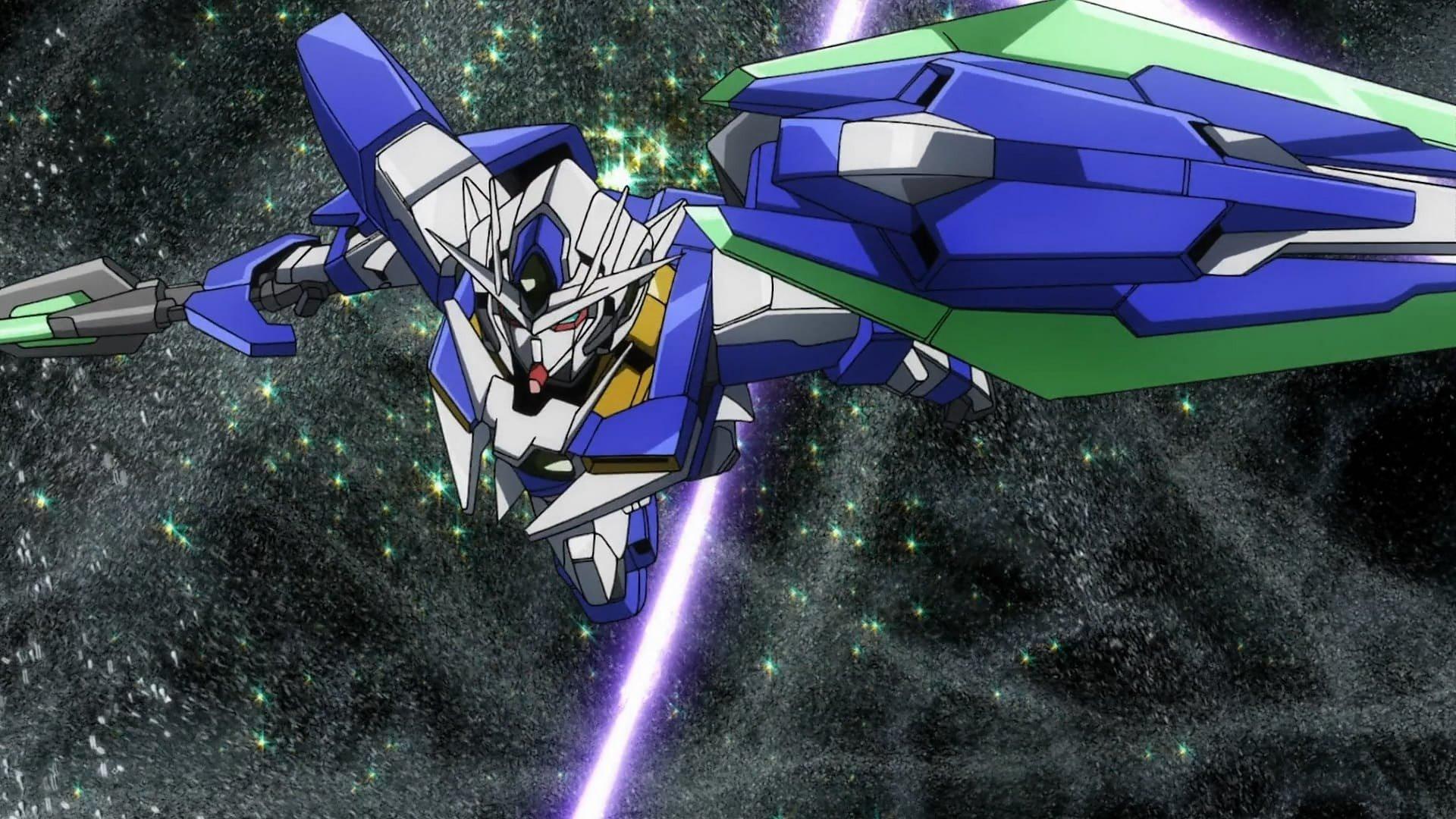 Mobile Suit Gundam 00 The Movie: -A Wakening of the Trailblazer- 2010 movie scene