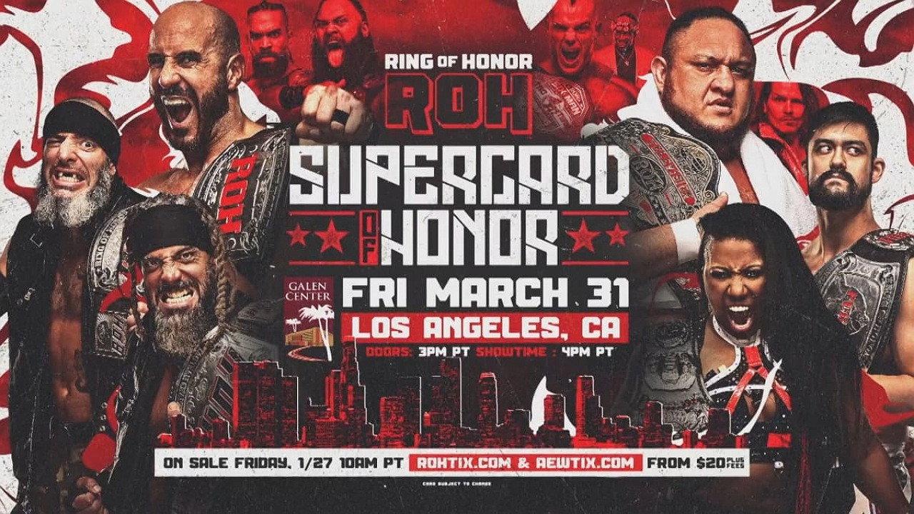 ROH: Supercard of Honor 2023 2023 movie scene