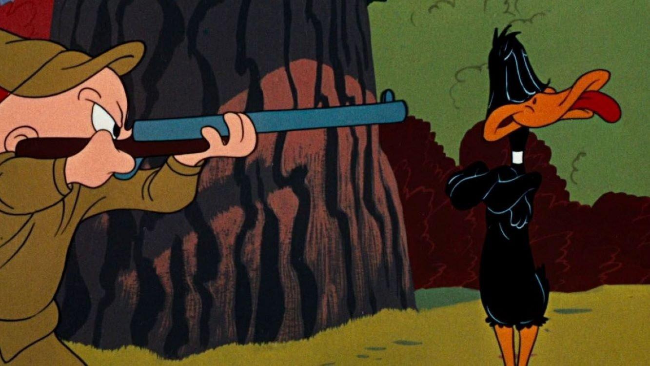 Rabbit Seasoning 1952 movie scene