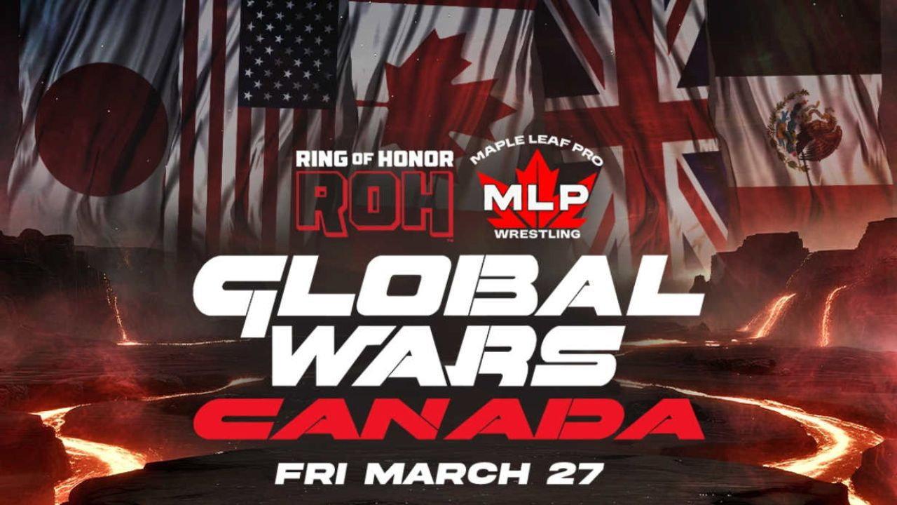 ROH x MLP Global Wars Canada 2026 movie scene