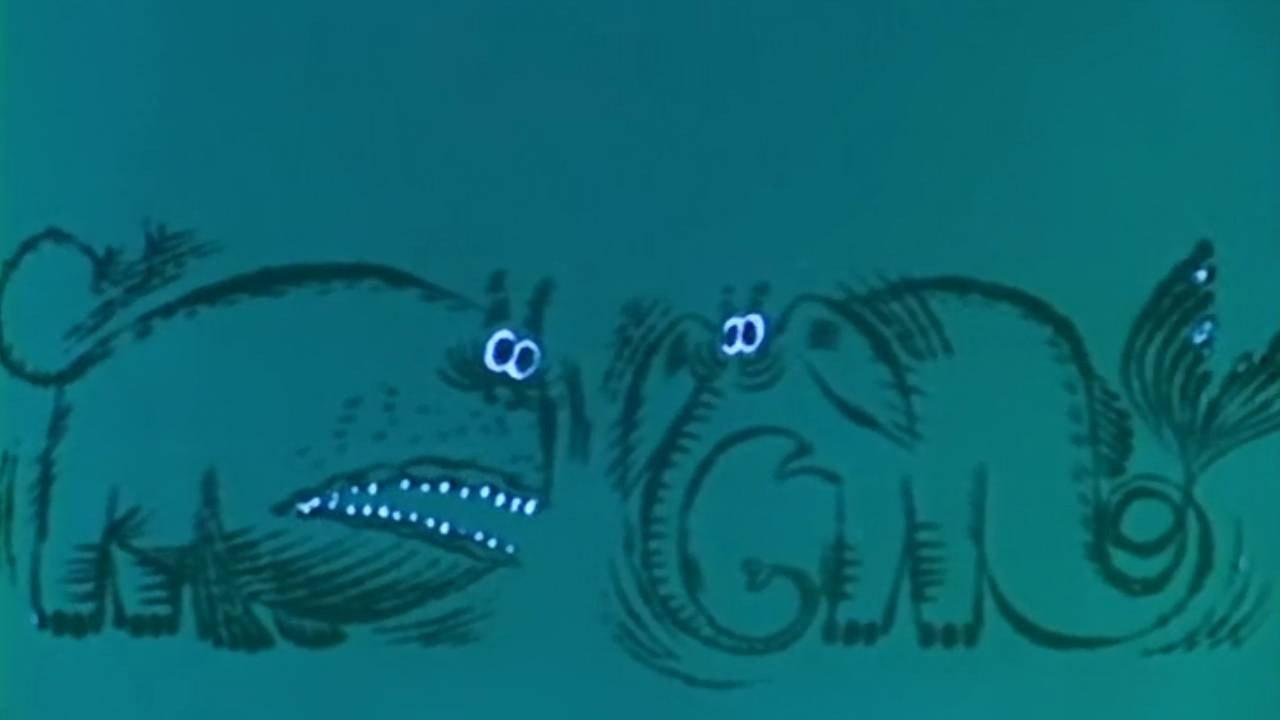 The Elephant's Great Battle with the Whale 1992 movie scene