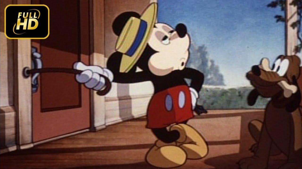 Mickey's Surprise Party 1939 movie scene