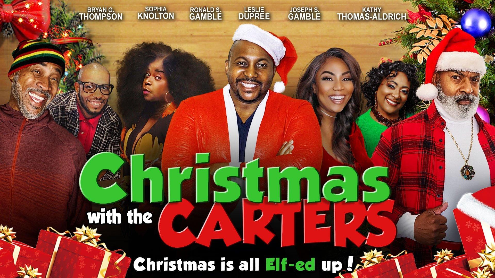 Christmas with the Carters 2022 movie scene