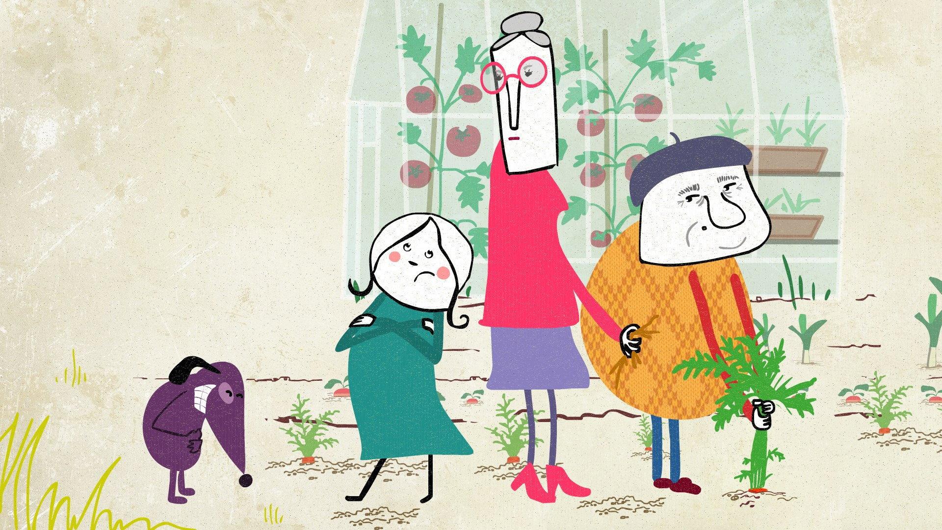 The Gigantic Carrot 2014 movie scene