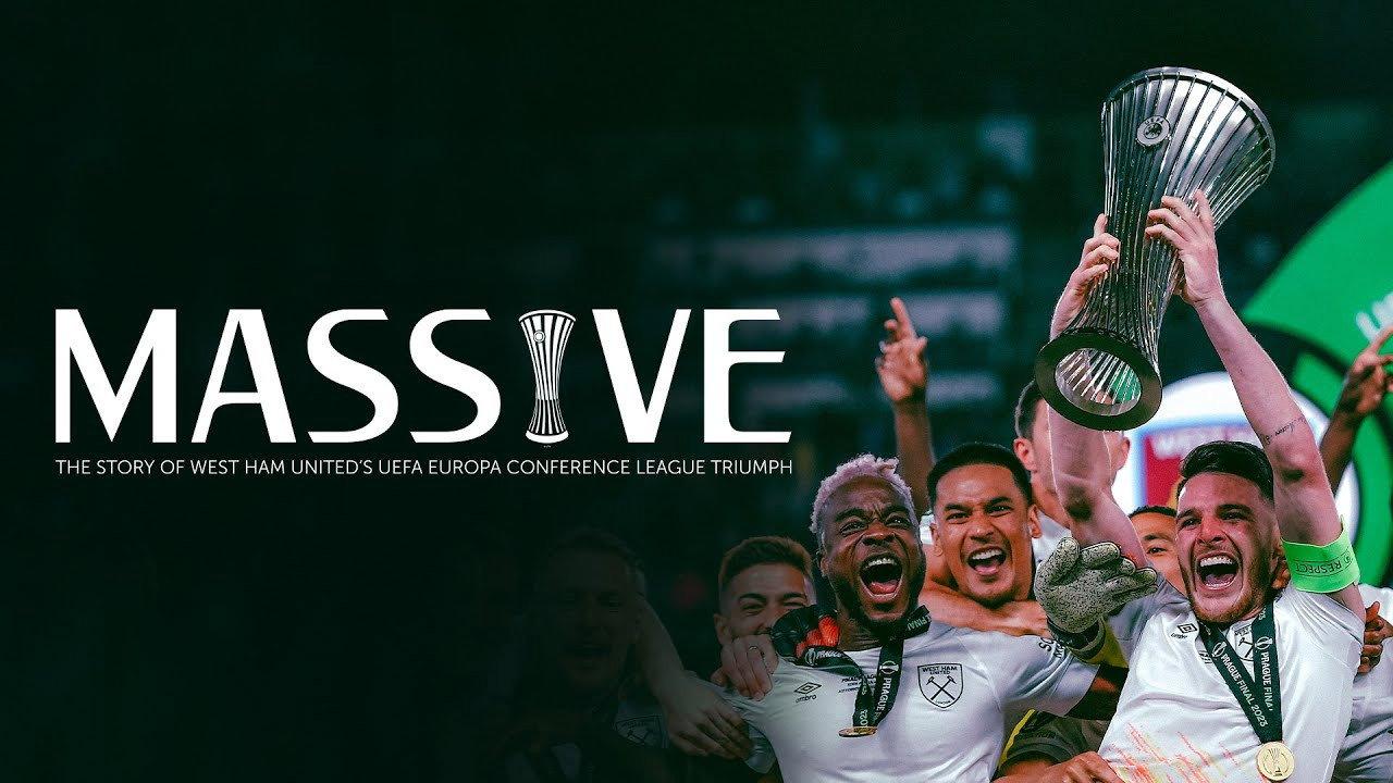 Massive: The Story of West Ham United's UEFA Europa Conference League triumph 2023 movie scene