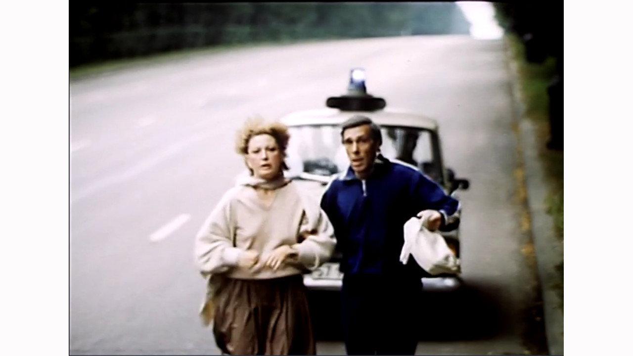 Trips on an Old Car 1985 movie scene