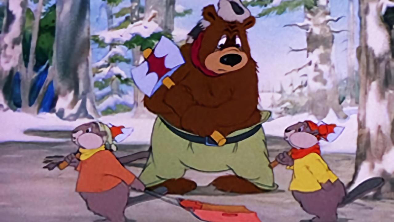 The Bear and the Beavers 1942 movie scene