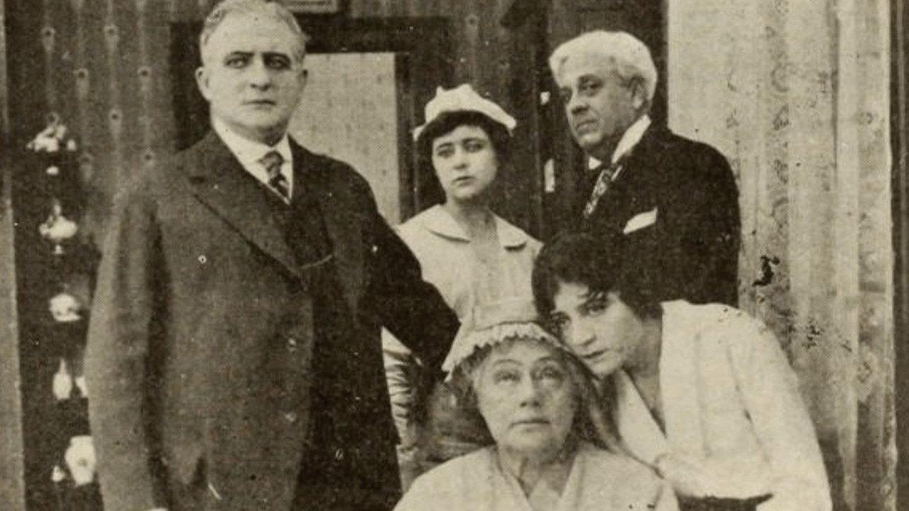 The Faded Flower 1916 movie scene