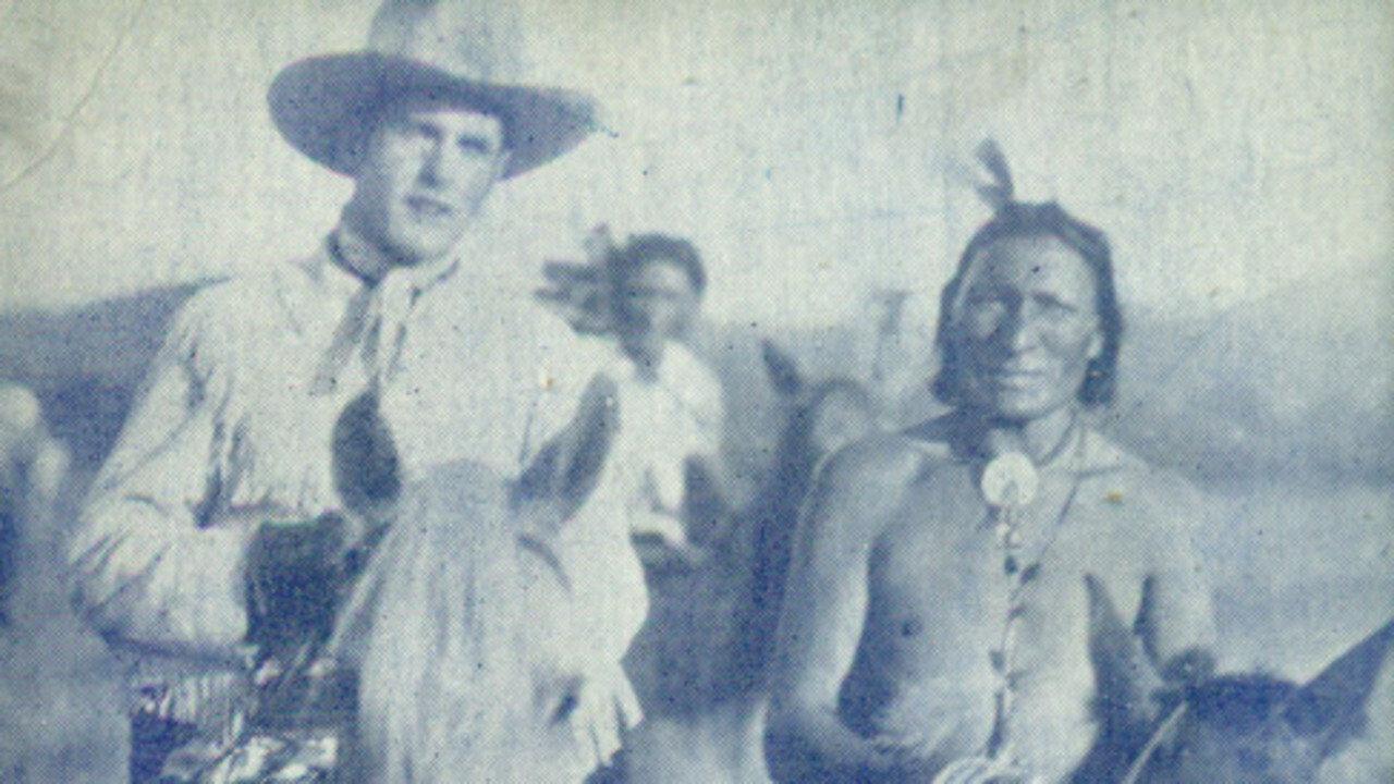 The Overland Stage 1927 movie scene