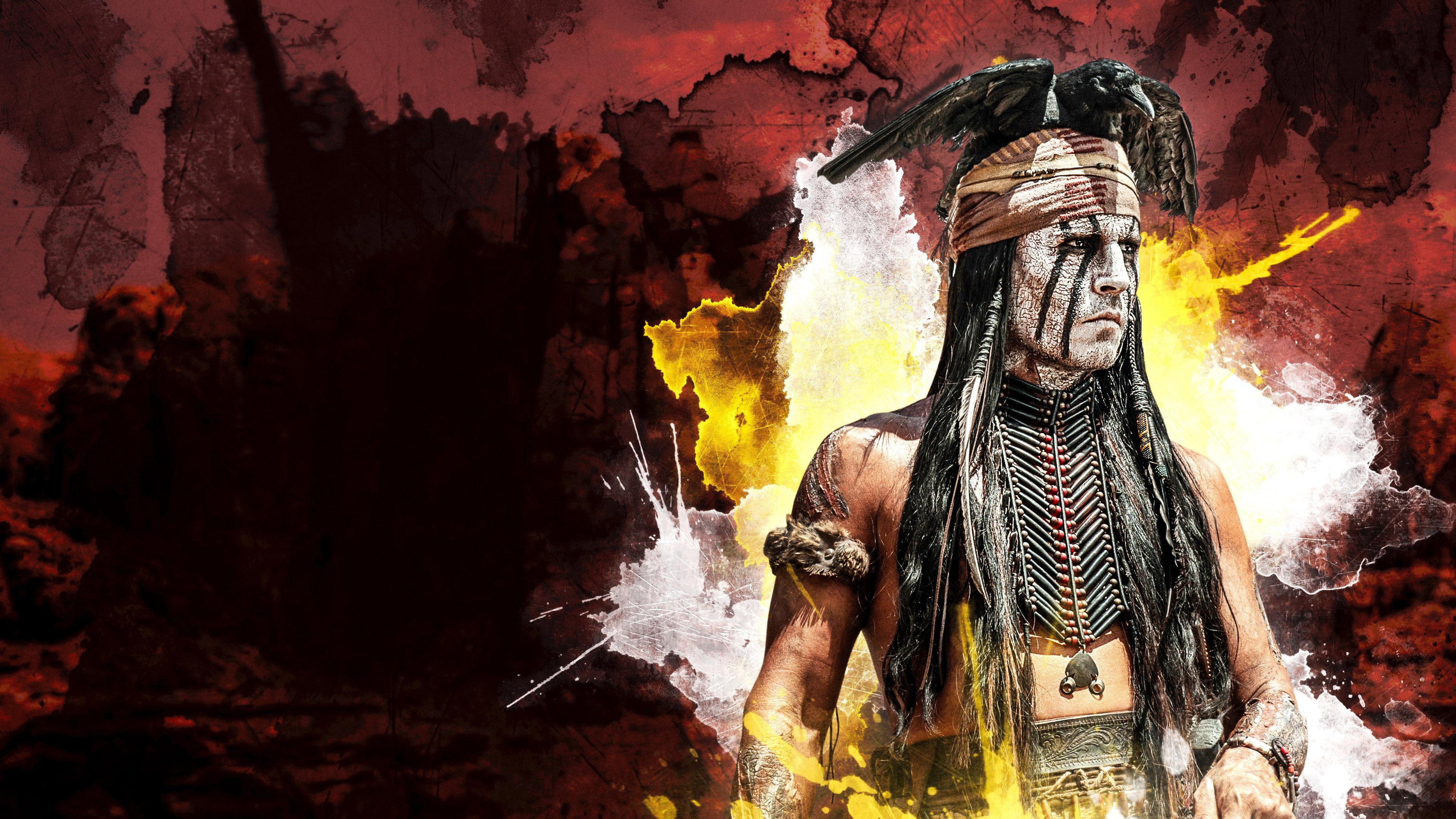 The Lone Ranger 2013 movie scene