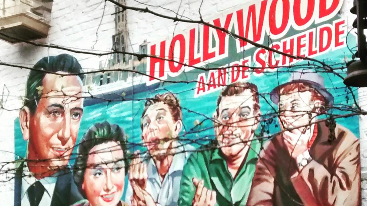 Hollywood on the river Scheldt 2018 movie scene