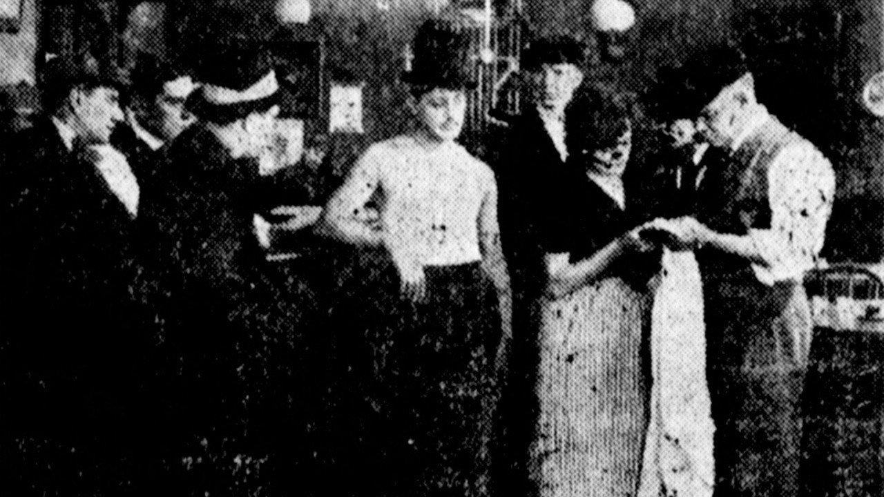 The Lost Bridegroom 1916 movie scene
