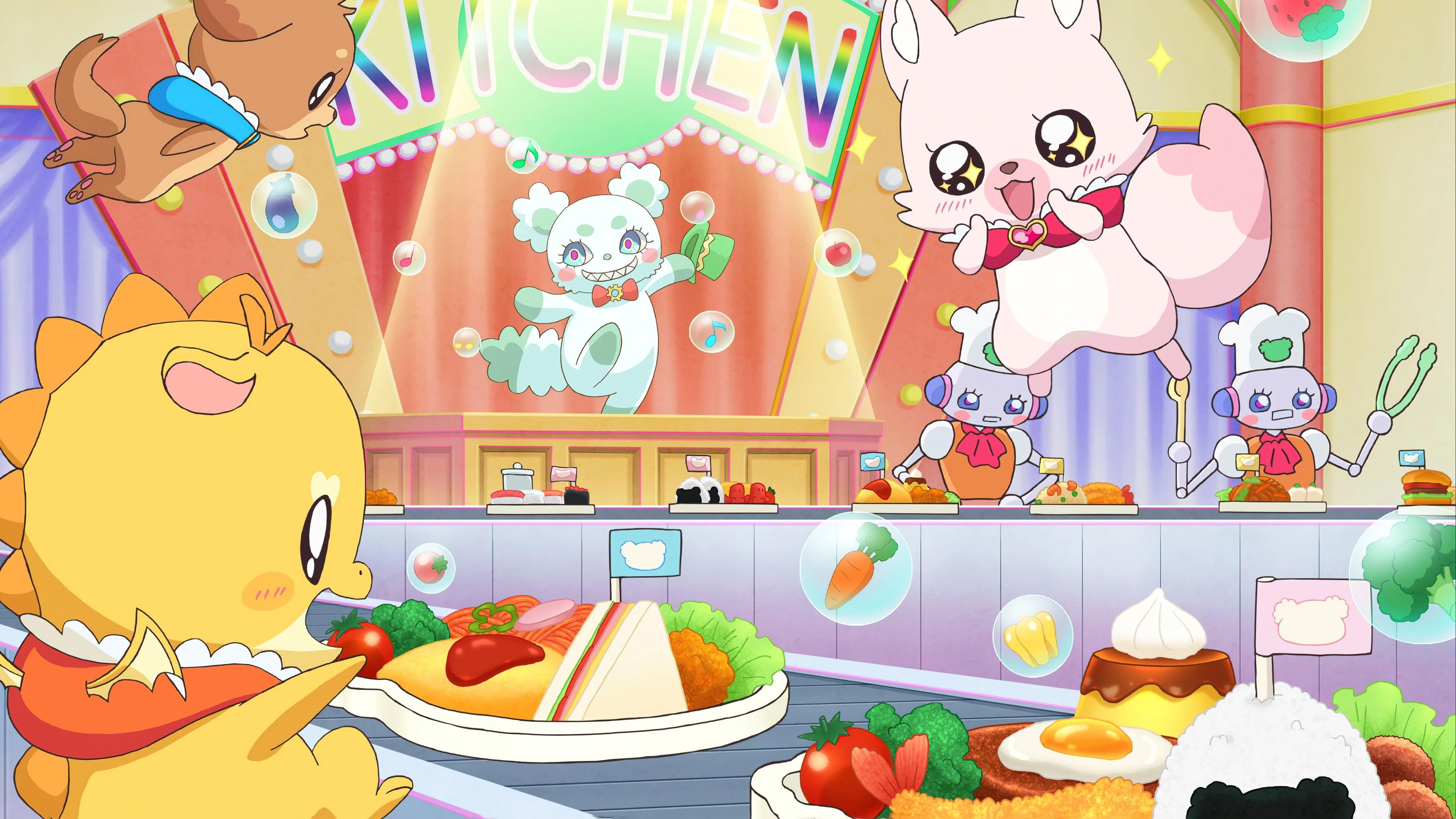 Delicious Party Precure Movie: Dreaming Children's Lunch! 2022 movie scene
