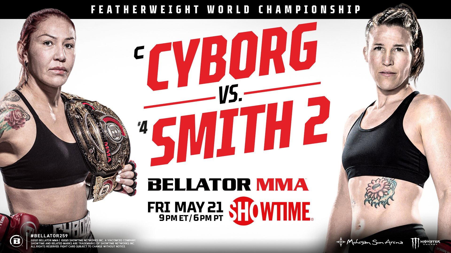 Bellator 259: Cyborg vs. Smith 2 2021 movie scene